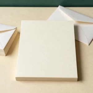 Cotton Rag Letterpress Stationery Set
